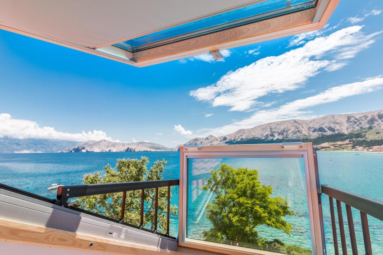 Seaview Apartments Baska Ngoại thất bức ảnh